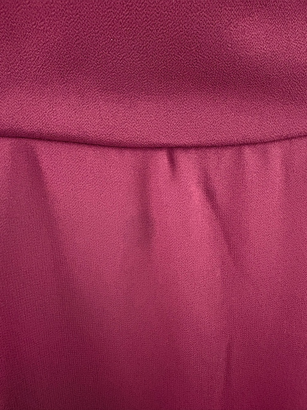 Show me your mumu Square Neck Ruffle Split Midi wine Formal Dress size XXL - Picture 7 of 8